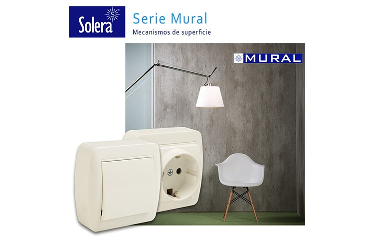 Solera presenta su nueva serie de mecanismos Serie Mural 